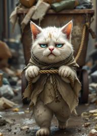 Cat poor